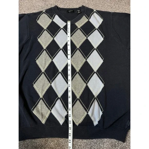 Izod Golf Navy Blue Sweater - Picture 5 of 7